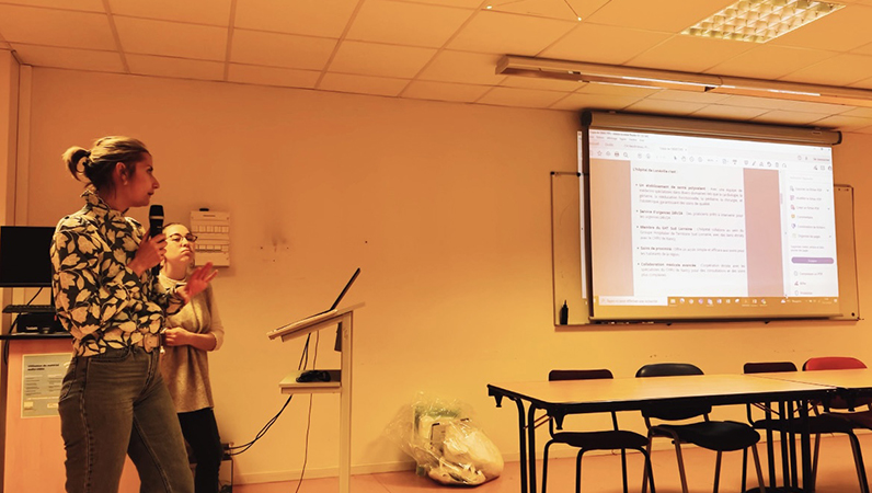 Présentation du bloc opératoire du Centre Hospitalier de Lunéville à l&rsquo;école d&rsquo;IBODE de Nancy