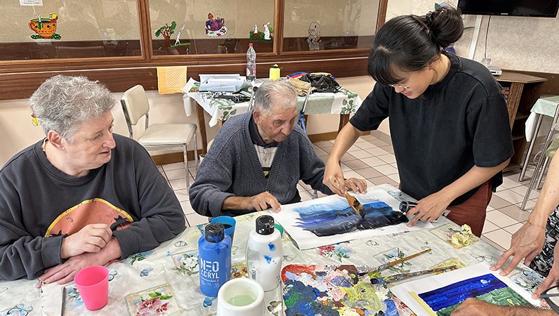Après-midi créatif à l&rsquo;EHPAD de Cirez-sur-Vezouze