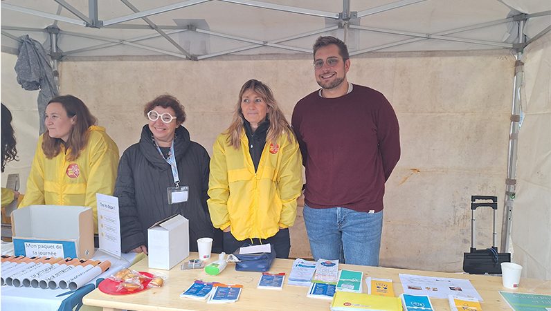 Retour sur le stand Mois Sans Tabac au Centre Hospitalier de Lunéville