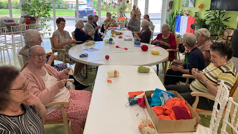Le Sentier des Arts : Gerbéviller se couvre de tricot