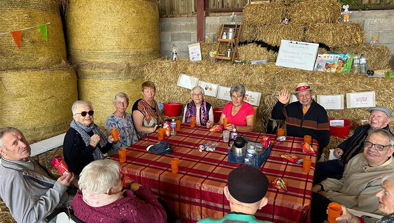 Une journée à la ferme pour les résidents de l&rsquo;EHPAD de Gerbéviller