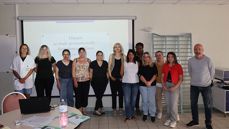 Départ en formation 2025