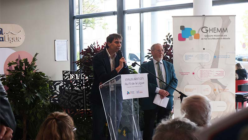 Inauguration de l&rsquo;espace Au fil de la Ligue