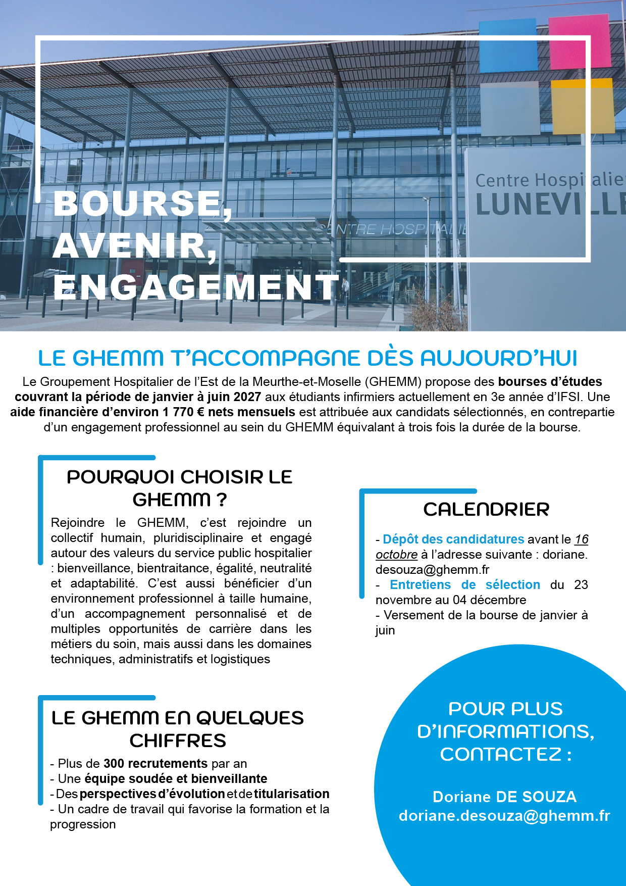 Affiche Bourse IFSI26