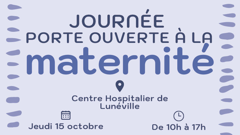 Journée de la Maternité de Lunéville le 15 octobre 2026