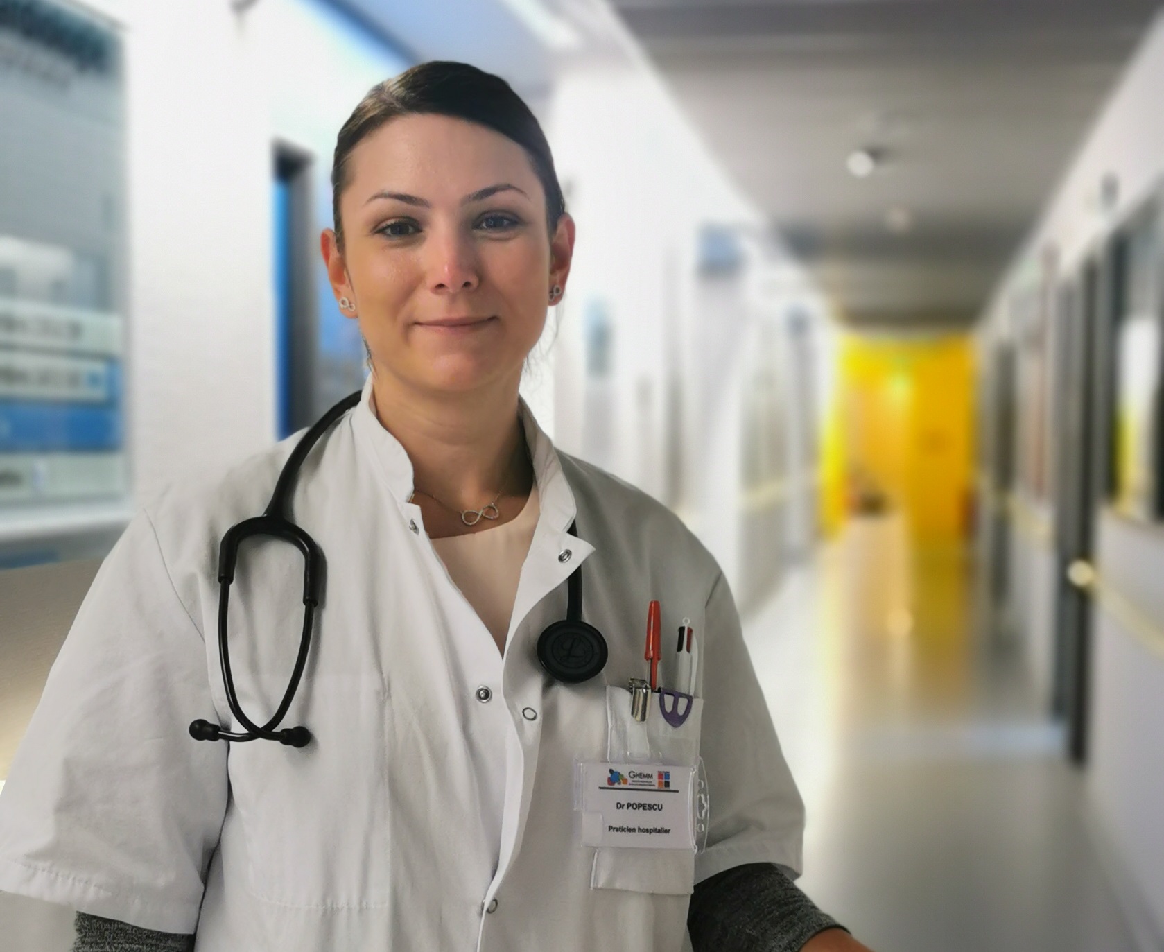 PORTRAIT : Dr Alexandra Popescu Service de Cardiologie du Centre Hospitalier de Lunéville