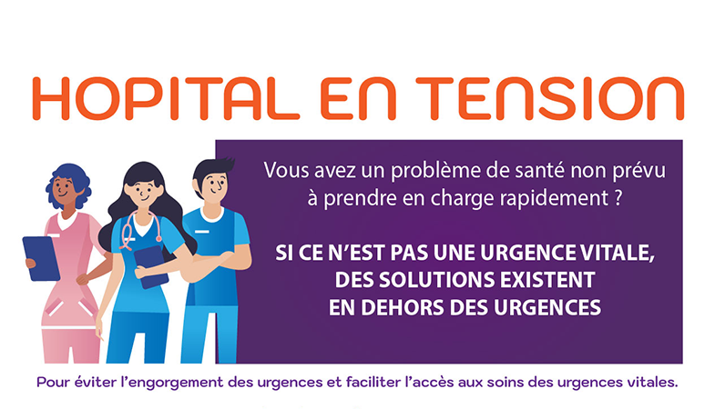 Le Centre Hospitalier de Lunéville déclare le dispositif « Hôpital en tension »